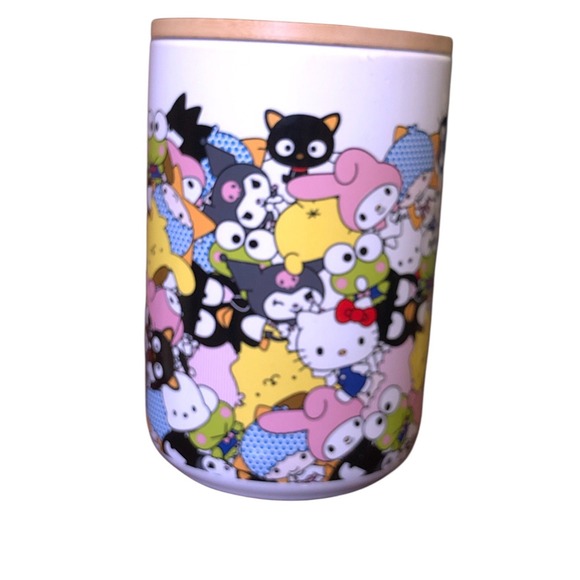 Sanrio Hello Kitty & Friends Ceramic Jar Canister‎ and Lid Collectible New NWT - Picture 2 of 5